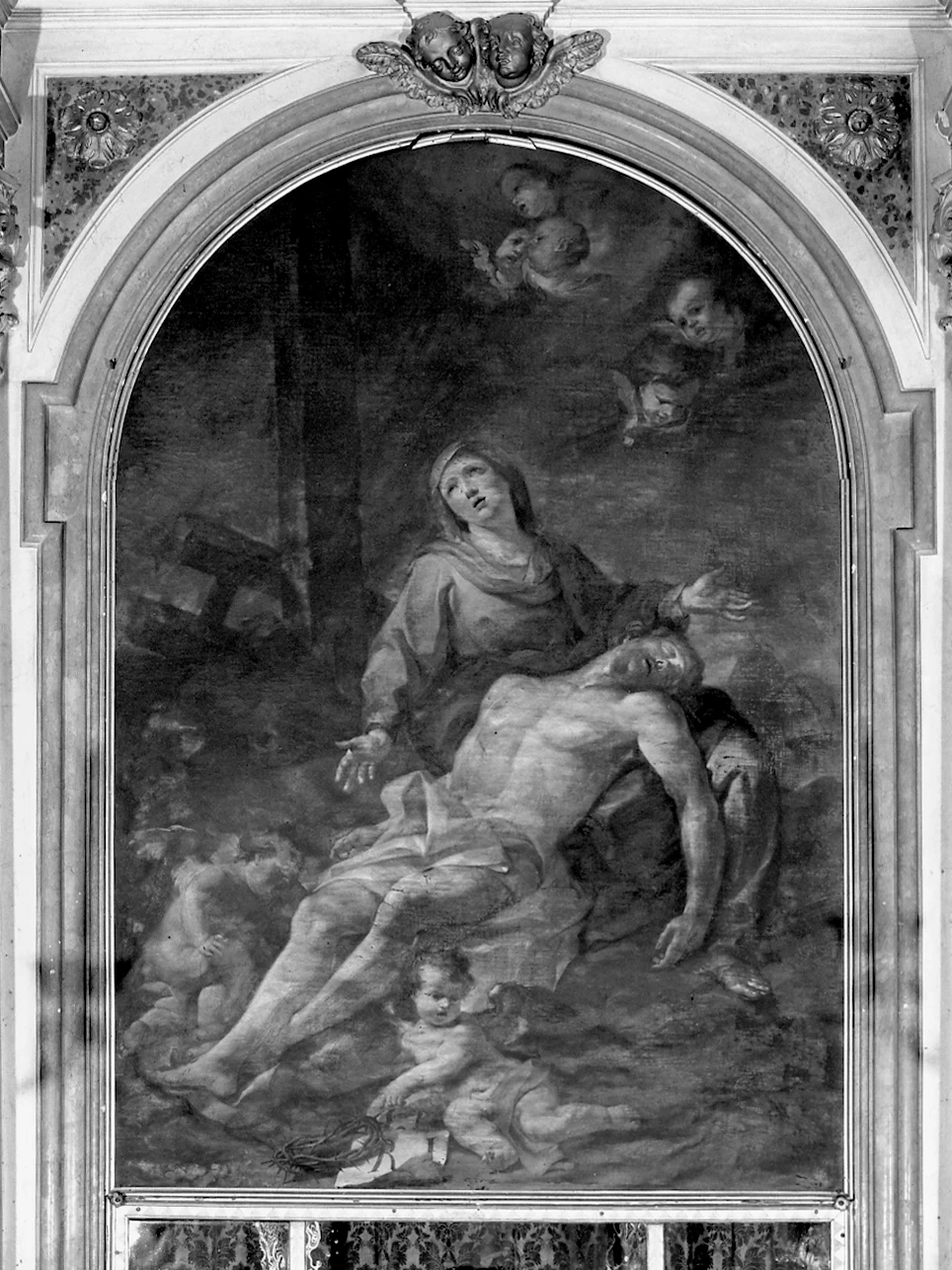  113-Sante Cattaneo-Pietà , 1764 - Toscolano (Bs) chiesa parrocchiale dei SS. Pietro e Paolo 